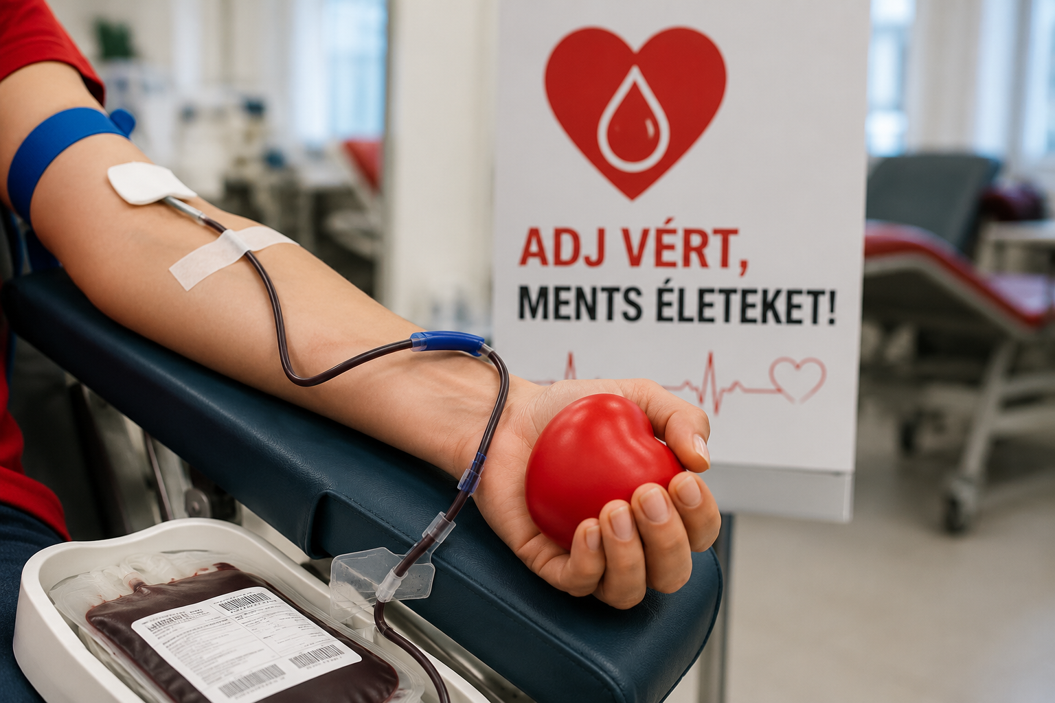 Országos véradónapot tartanak a hosszú hétvégén