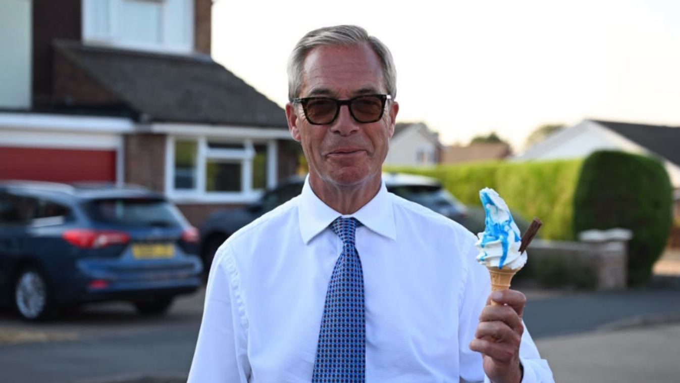 Megnyerte a körzetében tartott választást Nigel Farage.