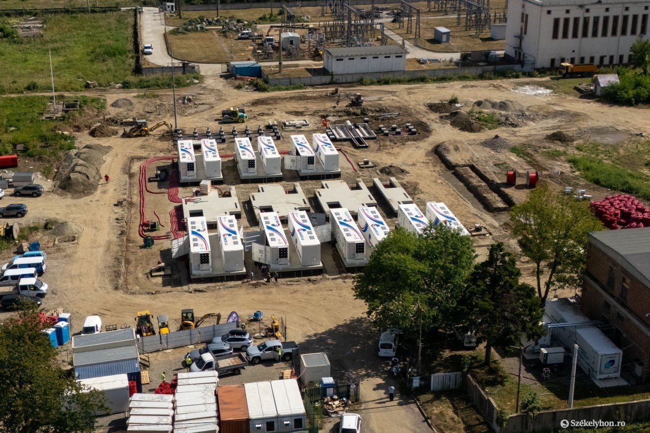 Két akkumulátoros energiatároló épül a Marosszéki Gyulakután.