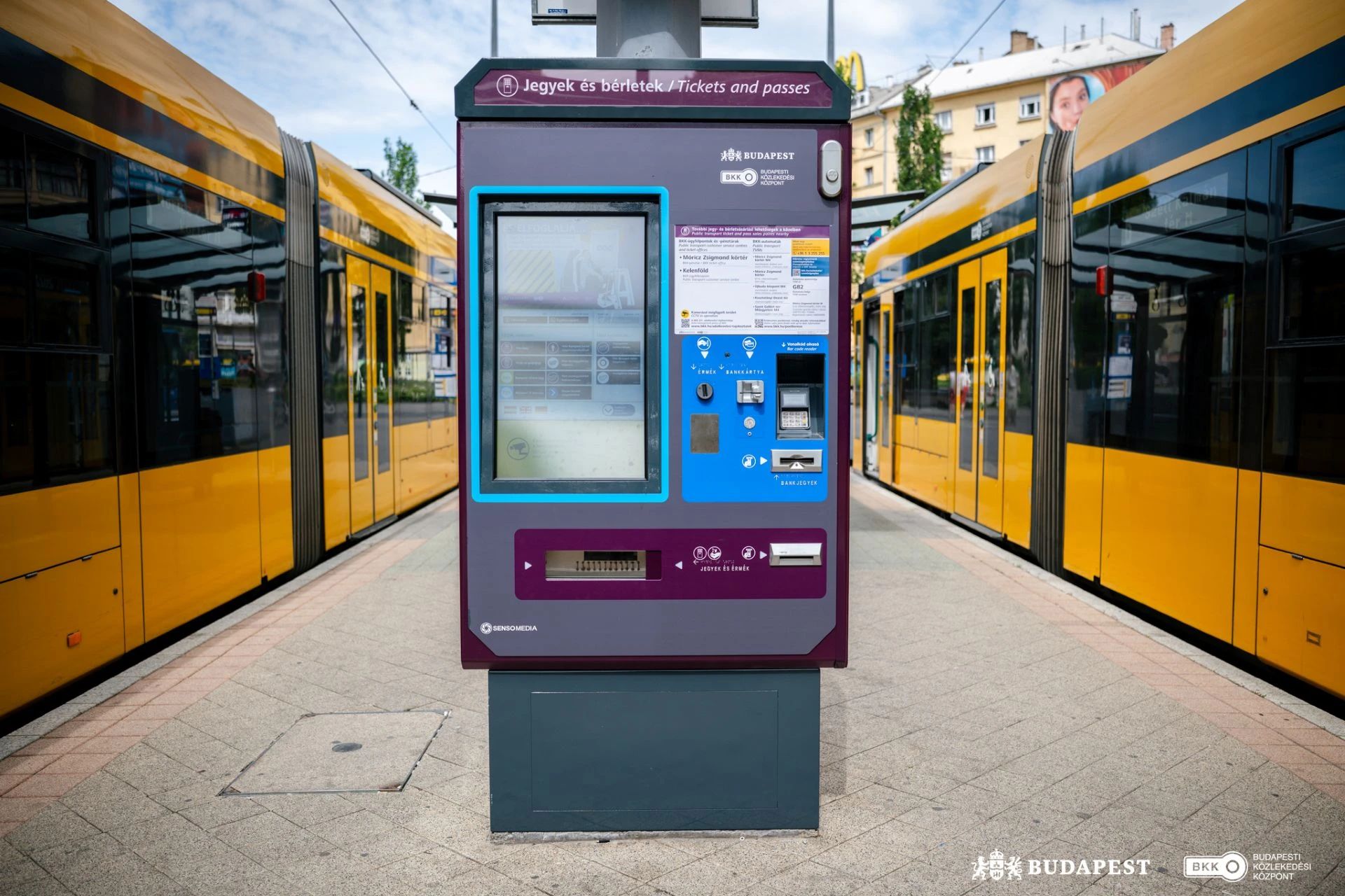 Befejeződött a budapesti jegy- és bérletautomaták korszerűsítése