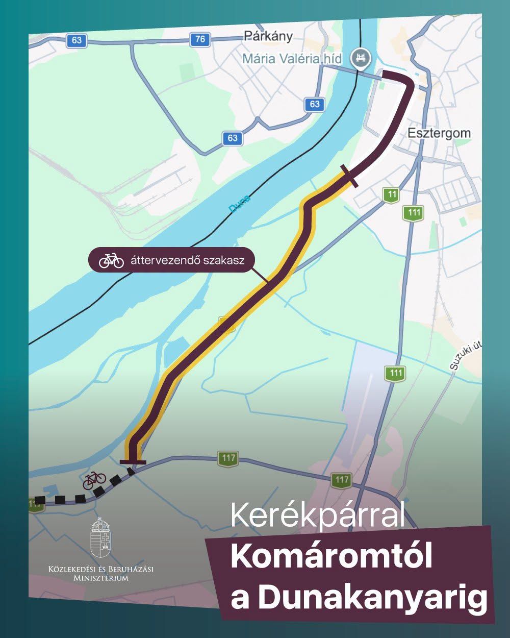  Vitézy Dávid: összefüggő kerékpárút-hálózat jöhet létre Győrtől Budapestig