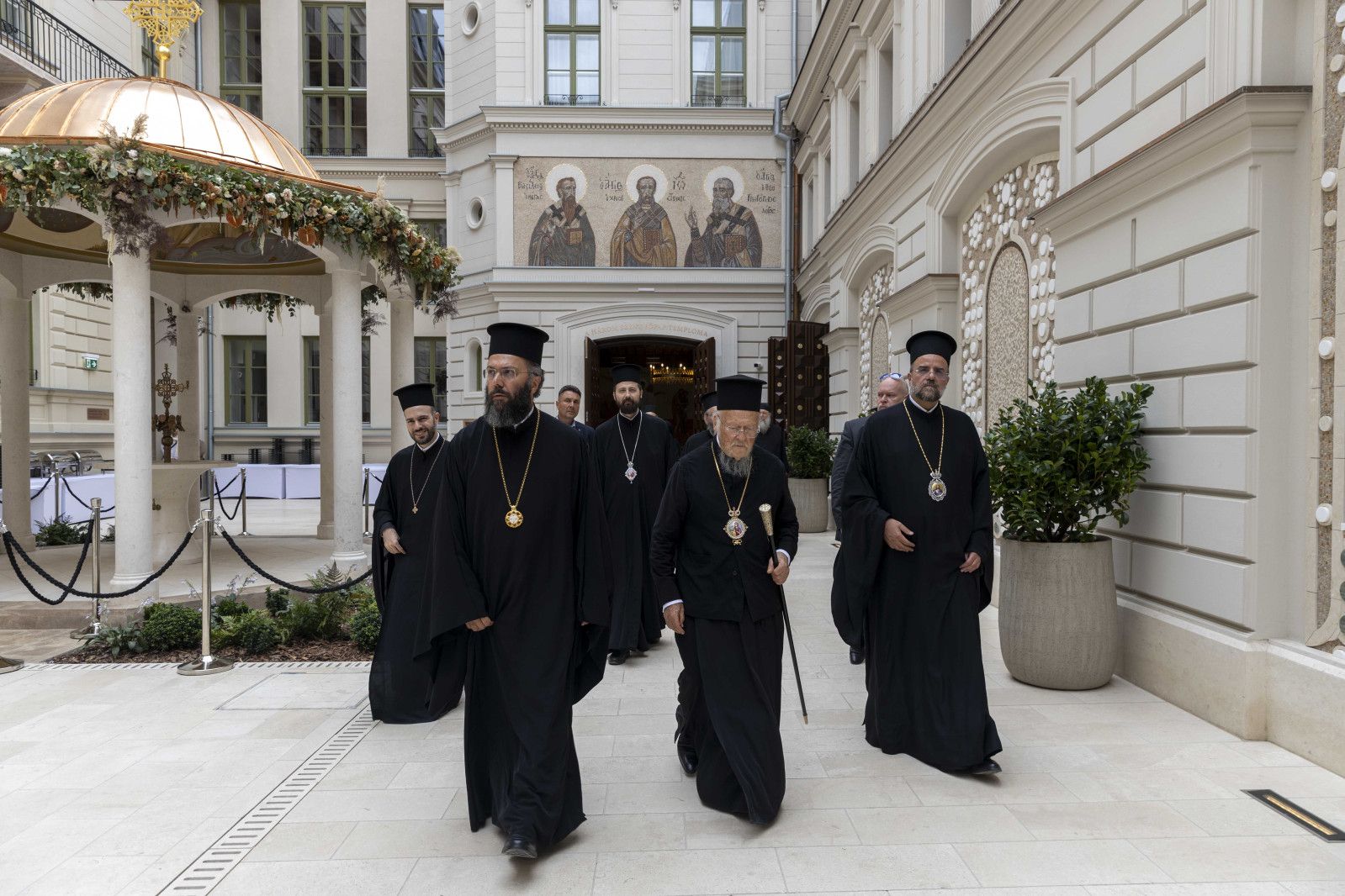 Budapestre érkezett I. Bartolomaiosz pátriárka