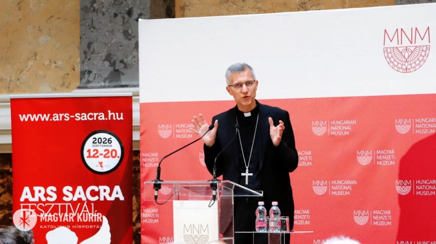 A XX. Ars Sacra Fesztivált Martos Levente Balázs nyitotta meg Erdő Péter bíboros képviseletében