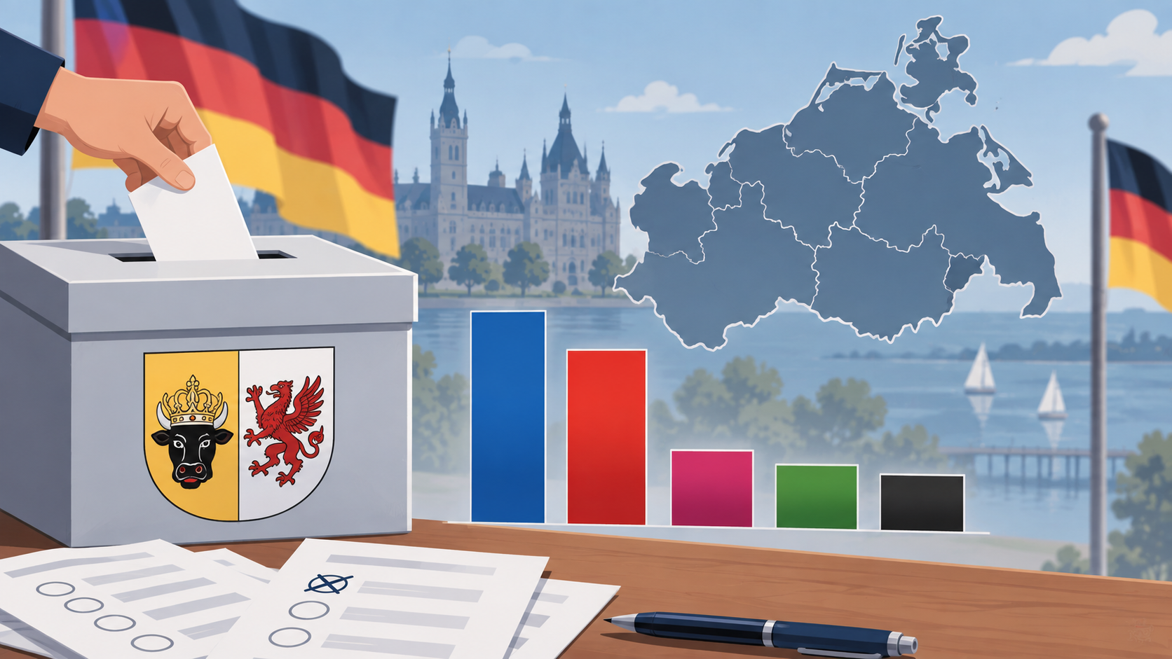 Az AfD kapta a legtöbb szavazatot Mecklenburg-Elő-Pomerániában