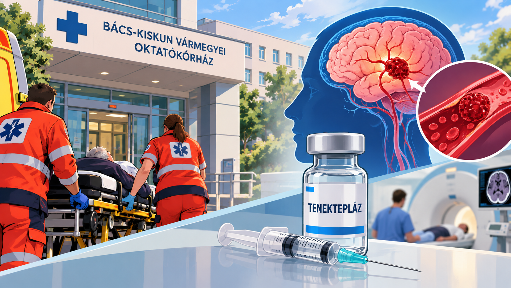 Új stroke-kezelést alkalmaztak először Magyarországon