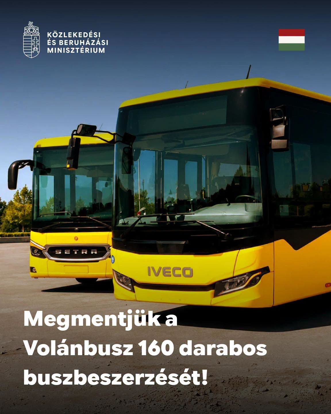 Vitézy Dávid: százhatvan busszal bővülhet a Volán-flotta
