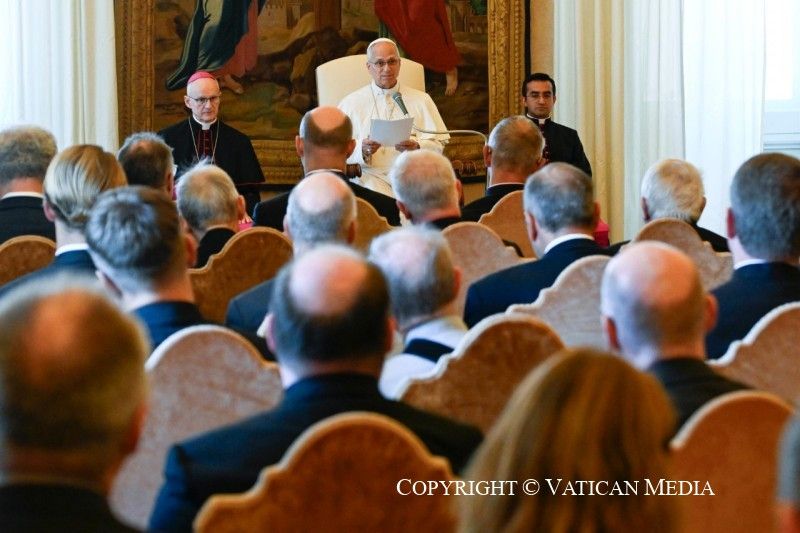 XIV. Leó pápa a keresztény egység megőrzésére buzdította a Teuton Kollégium közösségét