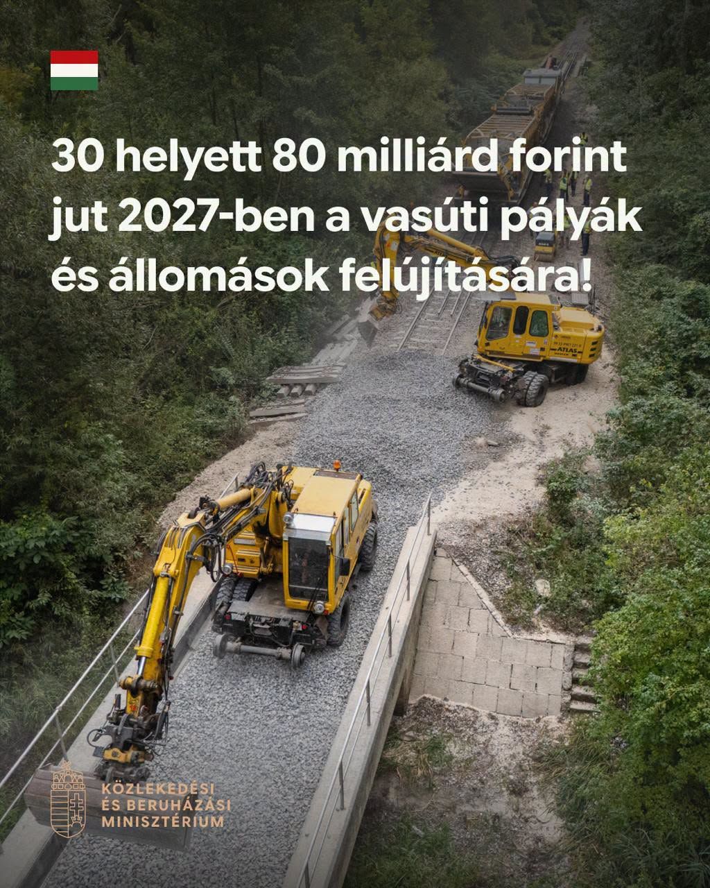 Több mint két és félszeresére nő a vasúti felújításokra szánt pénz jövőre